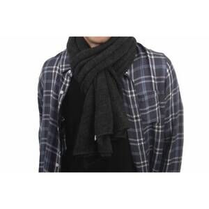 NEW NIRVANNA DESIGNS air wrap scarf in charcoal